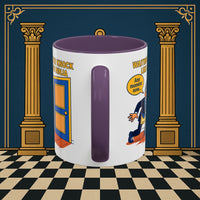 Masonic Mugs - Masonic Anticipation: Lodge Ninja in Waiting, Junior Deacon Printify