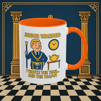 Masonic Mugs - Masonic Moments: Lodge Officer's Tea Time, Junior Warden Printify