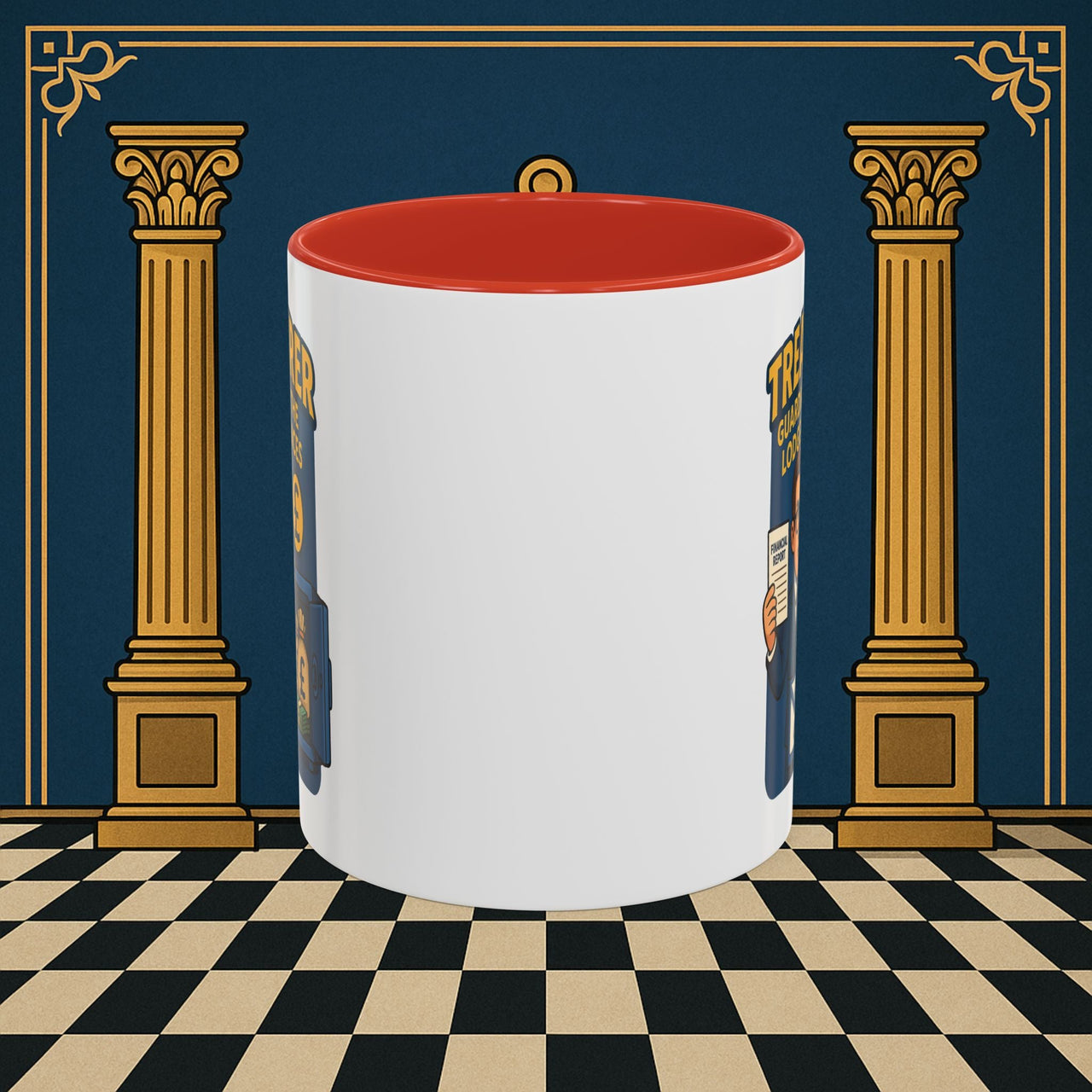 Masonic Mugs - Masonic Money Master - Treasurer Printify