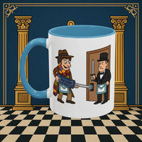 Masonic Mugs – Master of Improvisation (Accent Coloured 11oz Mug) Printify