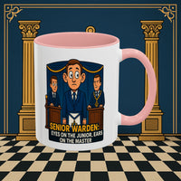 Masonic Mugs - Masonic Watchfulness - Senior Warden Printify