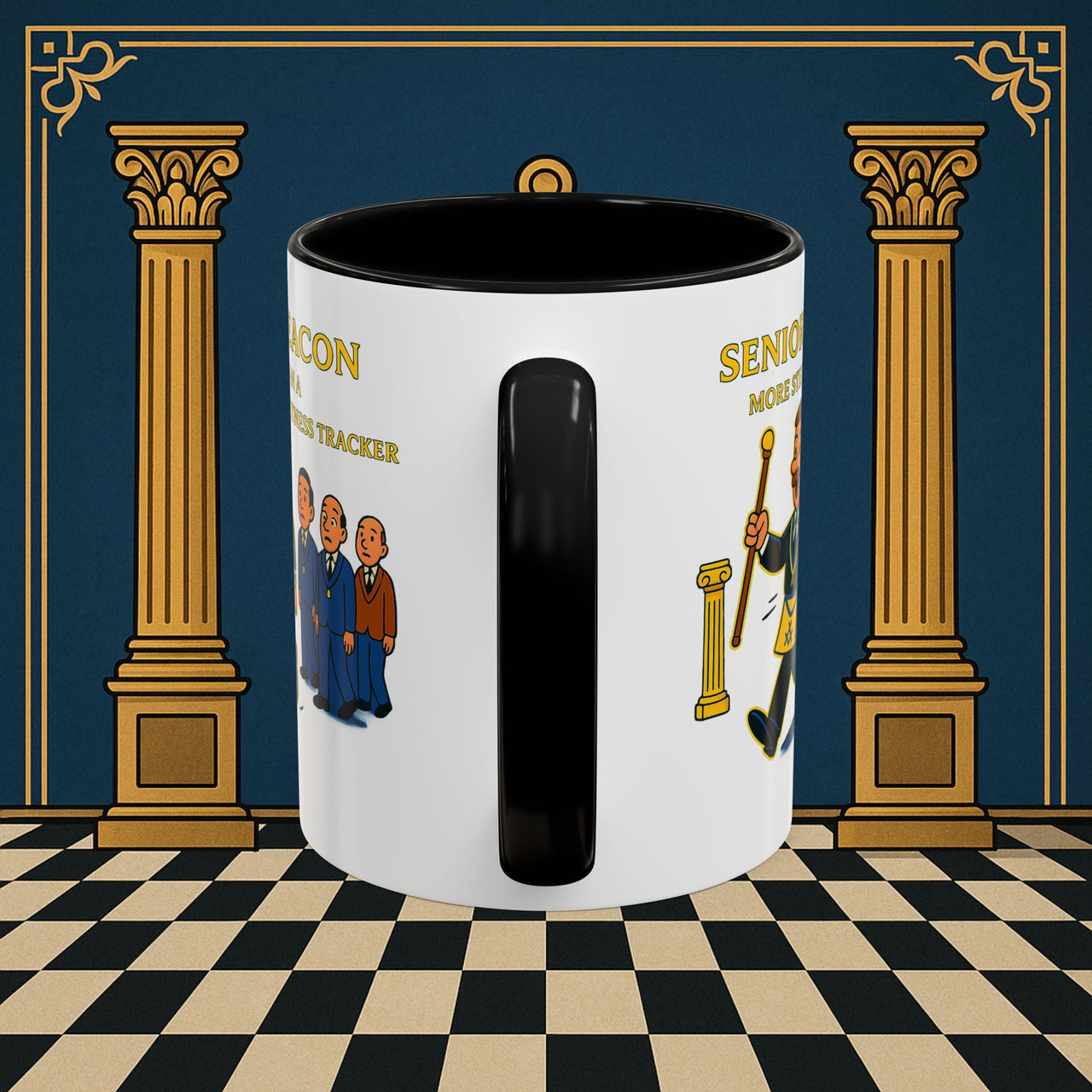 Masonic Mugs - Stepping Out - Senior Deacon Printify
