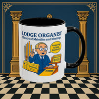 Masonic Mugs - Maestro of Melodies - Organist Printify