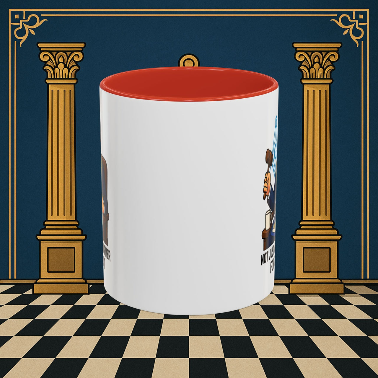 Masonic Mugs - Masonic Majesty - Senior Warden Printify
