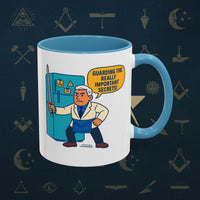 Masonic Mugs - Secret Fridge Defender - Tyler Printify