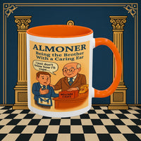 Masonic Mugs - Brotherly Welfare - Almoner Printify