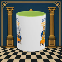 Masonic Mugs - Refreshment of Reason - Steward Printify