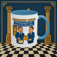 Masonic Mugs - Welcoming New Brothers - Membership Secretary Printify