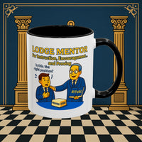 Masonic Mugs - Lodge Mentor Guidance: Masonic Ritual Instruction, Lodge Mentor Printify