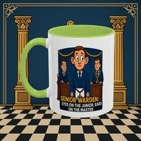 Masonic Mugs - Masonic Watchfulness - Senior Warden Printify