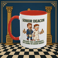 Masonic Mugs - Guiding Light - Senior Deacon Printify