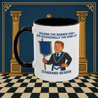 Masonic Mugs - Banner and Barrel - Provincial Standard Bearer Printify