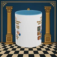 Masonic Mugs - Tyler's Doorway Dilemma - Tyler Printify