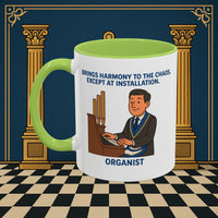 Masonic Mugs - Harmony Amid Chaos - Provincial Organist Printify
