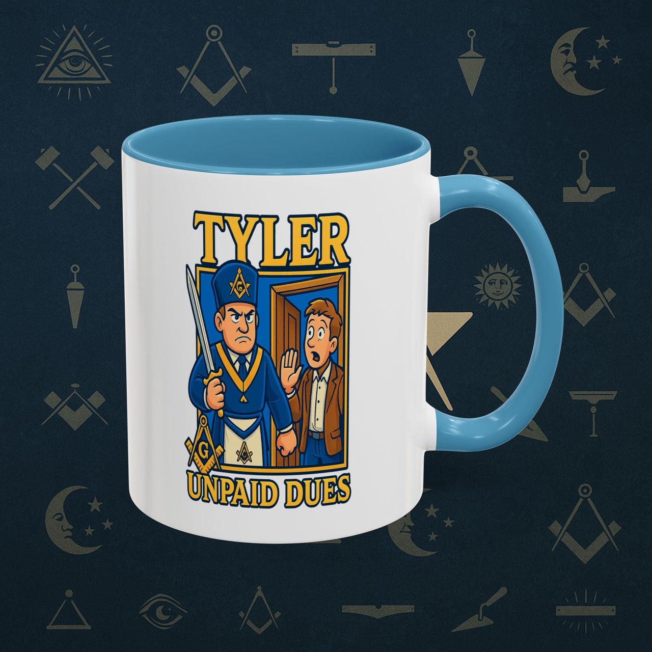 Masonic Mugs - Tyler's Reckoning - Tyler Printify