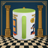 Masonic Mugs - Masonic Anticipation: Lodge Ninja in Waiting, Junior Deacon Printify