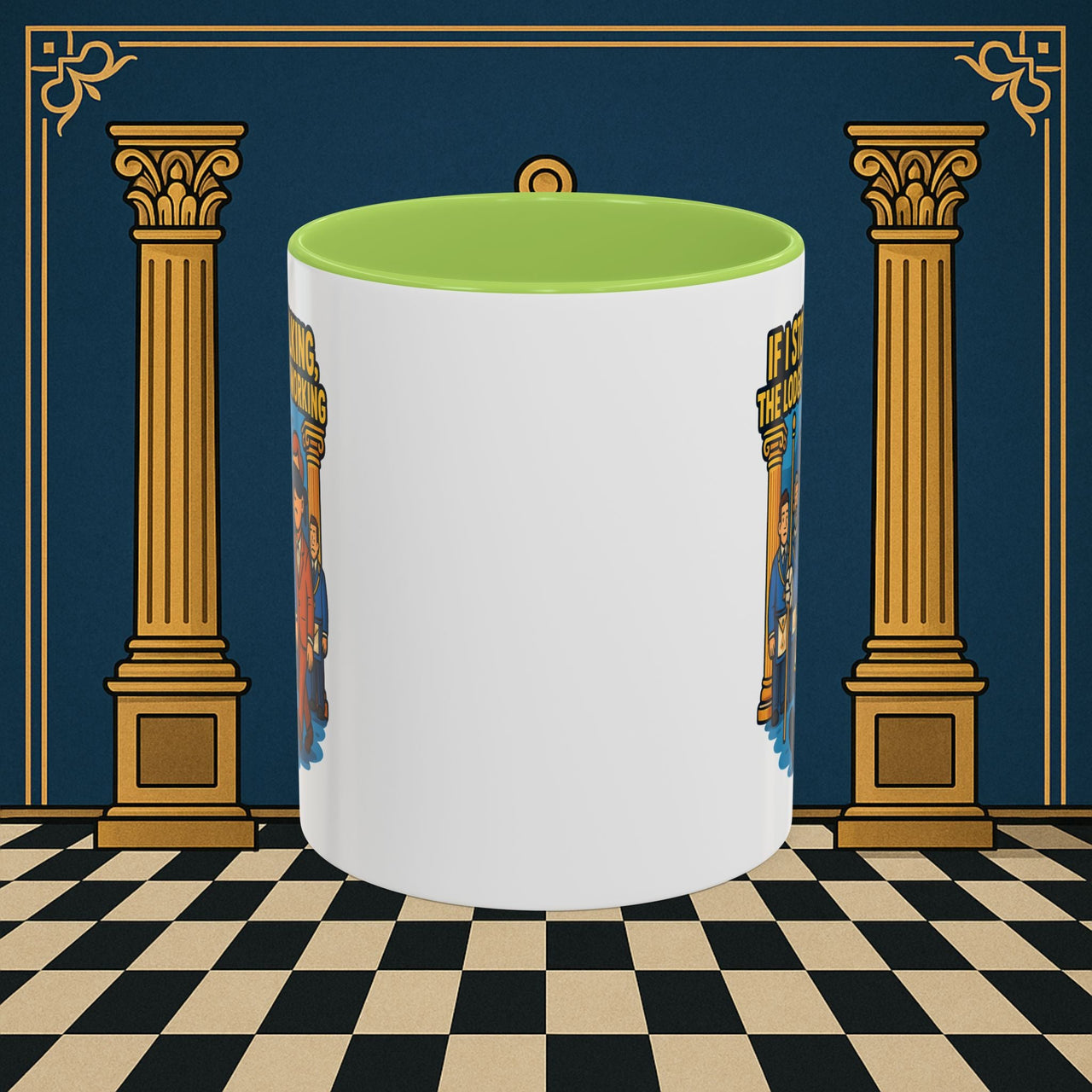 Masonic Mugs - Walking the Masonic Path - Senior Deacon Printify