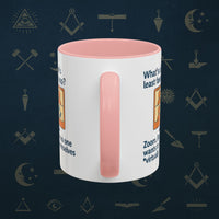 Masonic Mugs Ready to Go – Least Favourite App (Accent Coloured 11oz Mug) Printify