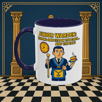 Masonic Mugs - Masonic Vigilance: Junior Warden's Timekeeping Duty,  Junior Warden Printify