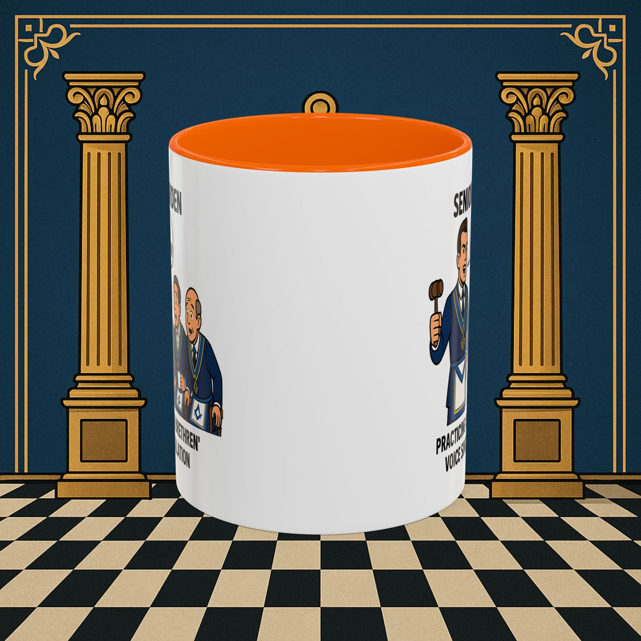 Masonic Mugs - Lodge Leadership - Senior Warden Printify