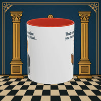 Masonic Mugs Ready to Go – Wrong Ritual (Accent Coloured 11oz Mug) Printify