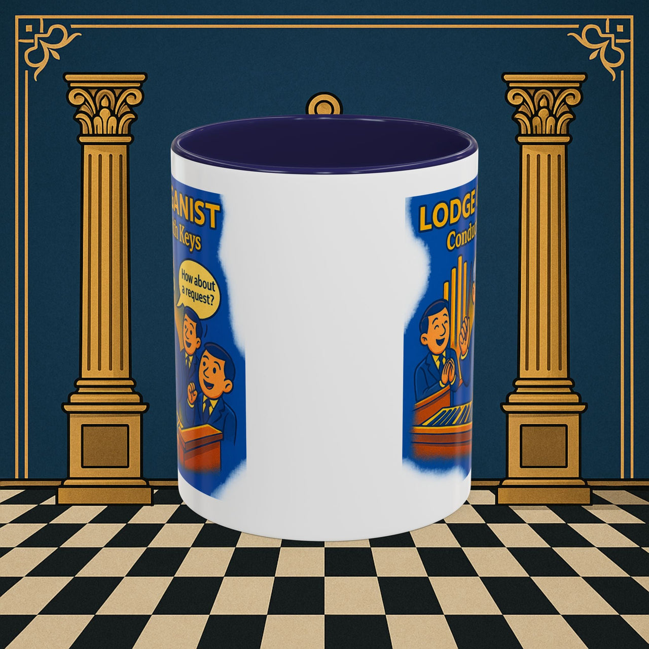Masonic Mugs - Masonic Melodies - Organist Printify