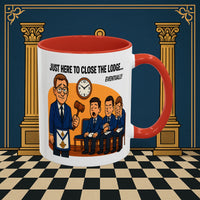 Masonic Mugs - Lodge of Endless Deliberation - Senior Warden Printify