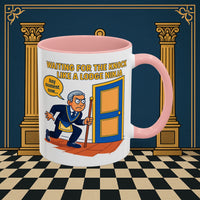 Masonic Mugs - Masonic Anticipation: Lodge Ninja in Waiting, Junior Deacon Printify