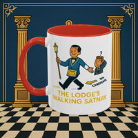 Masonic Mugs - The Lodge's Walking Satnav - Senior Deacon Printify