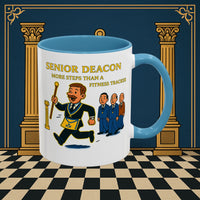 Masonic Mugs - Stepping Out - Senior Deacon Printify