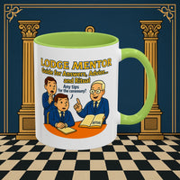 Masonic Mugs - Lodge Mentor: Fraternal Ritual Guidance, Lodge Mentor Printify