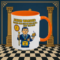 Masonic Mugs - Masonic Vigilance: Junior Warden's Timekeeping Duty,  Junior Warden Printify