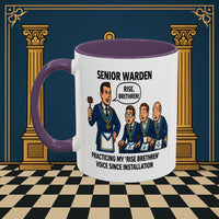 Masonic Mugs - Lodge Leadership - Senior Warden Printify