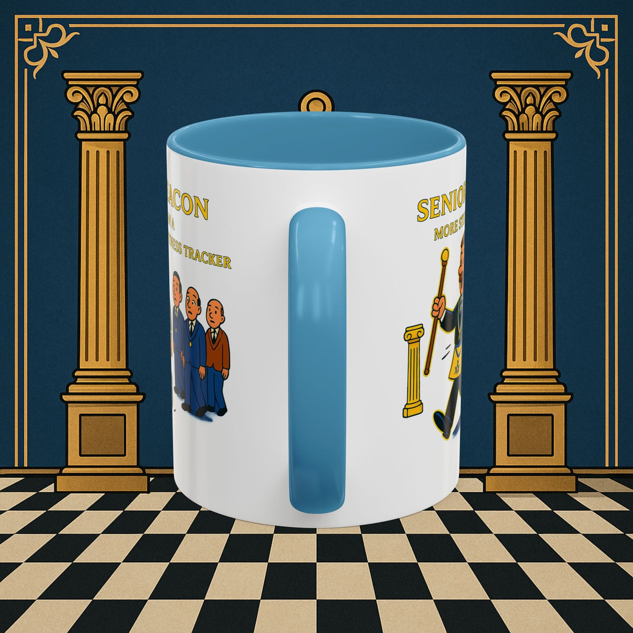 Masonic Mugs - Stepping Out - Senior Deacon Printify