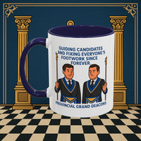 Masonic Mugs - Guiding Light of Masonic Tradition - Provincial Grand Deacons Printify
