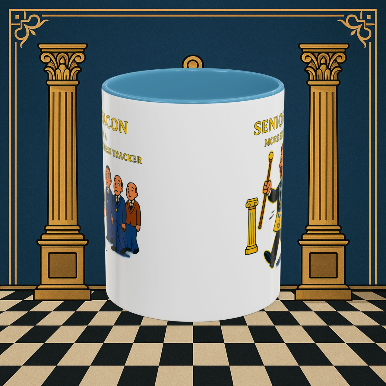 Masonic Mugs - Stepping Out - Senior Deacon Printify
