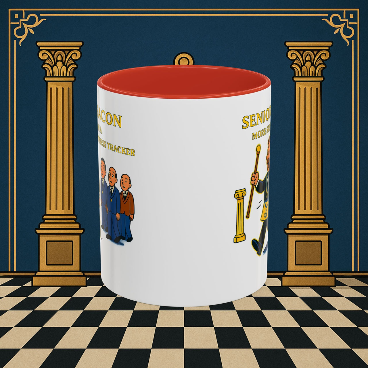 Masonic Mugs - Stepping Out - Senior Deacon Printify
