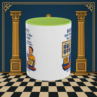 Masonic Mugs - Waiting Game - Secretary Printify