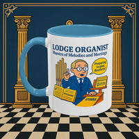 Masonic Mugs - Maestro of Melodies - Organist Printify
