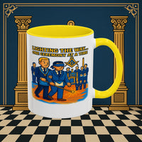 Masonic Mugs - Illuminated Brotherhood - Senior Deacon Printify