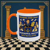 Masonic Mugs - Leadership Labyrinth - Worshipful Master Printify