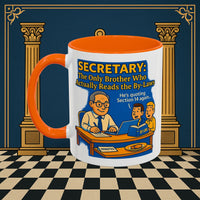 Masonic Mugs - Bureaucratic Bliss - Secretary Printify