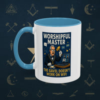 Masonic Mugs - Virtual Vertigo - Worshipful Master Printify