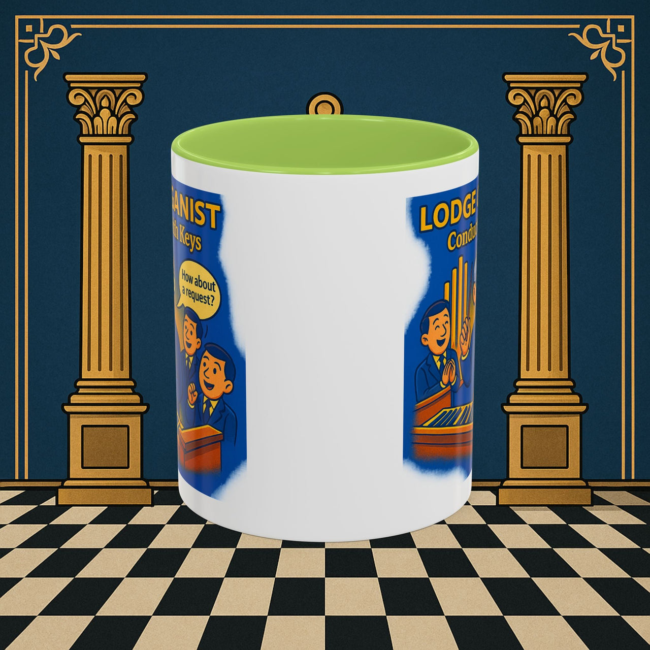 Masonic Mugs - Masonic Melodies - Organist Printify
