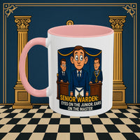 Masonic Mugs - Masonic Watchfulness - Senior Warden Printify