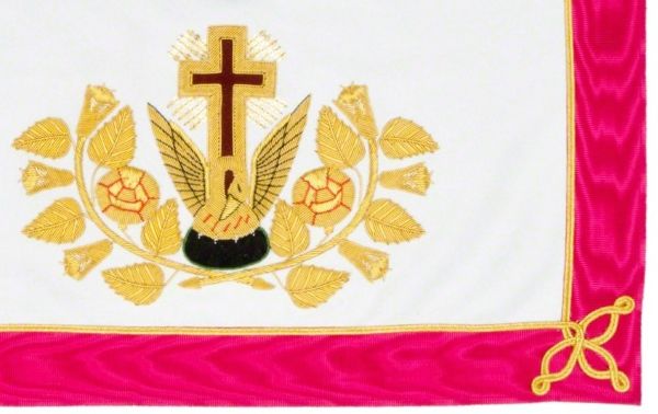 ROSE CROIX 18th DEGREE APRON Riverside Regalia