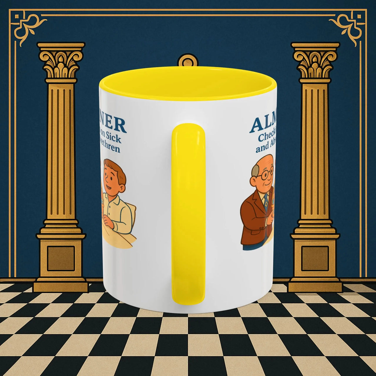 Masonic Mugs - Compassion Basket - Almoner Printify