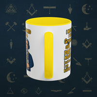 Masonic Mugs – Grumpy Old Past Master (Accent Coloured 11oz Mug) Printify