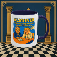 Masonic Mugs - Bureaucratic Empathy - Almoner Printify