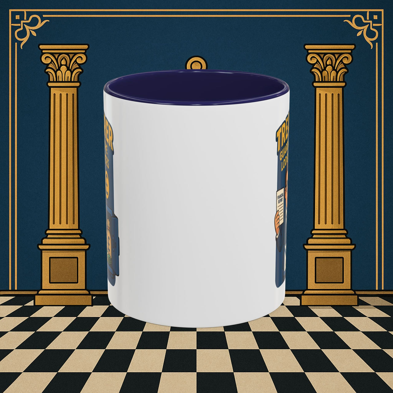 Masonic Mugs - Masonic Money Master - Treasurer Printify